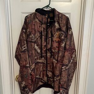 Browning Realtree Camouflage Jacket with Orange Logo